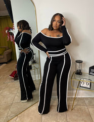 The Signature Stripe Two-Piece Set