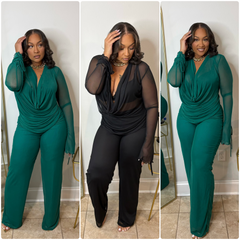 Luxury Flow Drape Pant Set