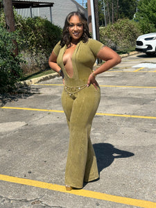 Deep Crush Mineral Wash Jumpsuit