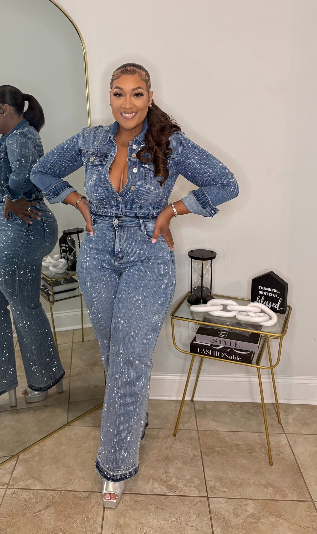 GLAMMY DENIM SET