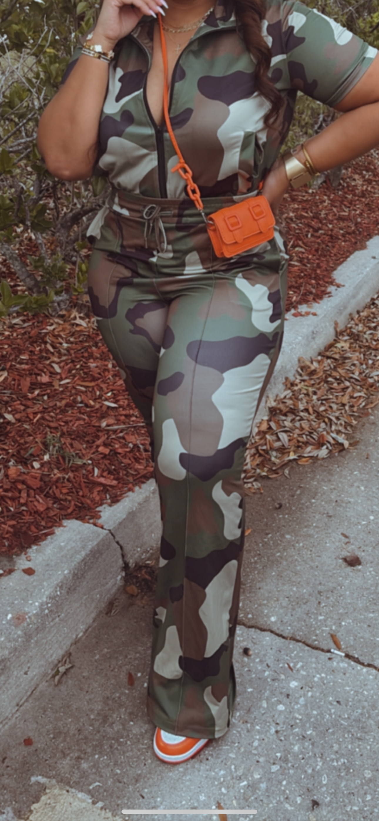 CAMO PANT SET