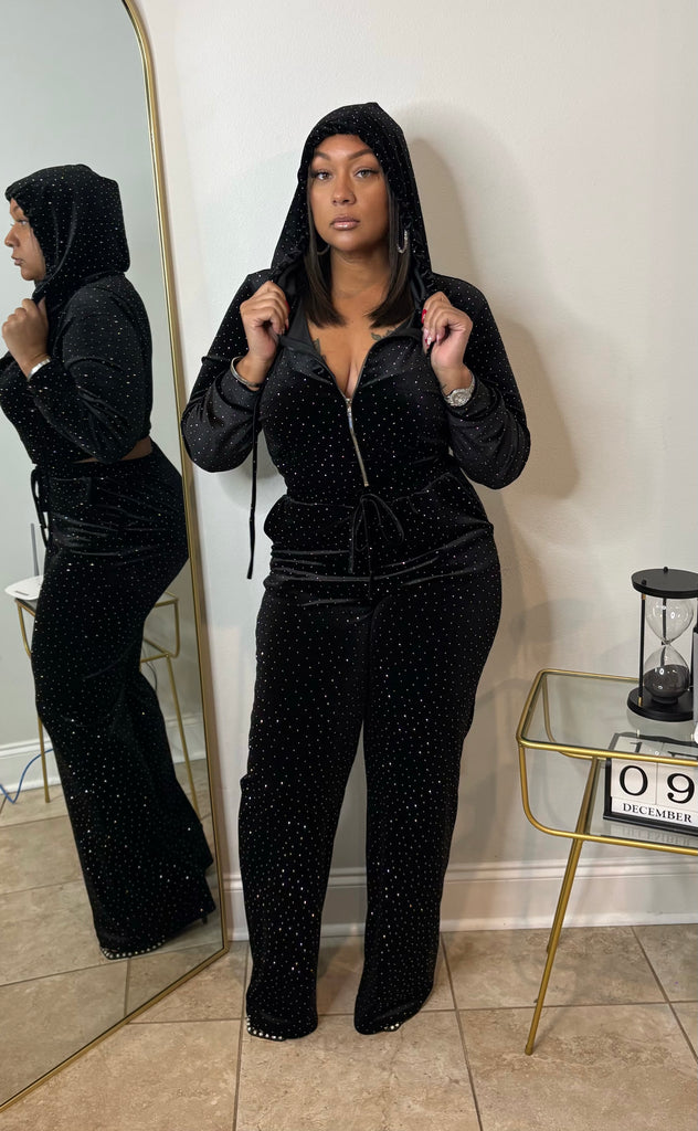 Midnight Sparkle Velour Set (not included in sale) – BELLA ROSE BTQE