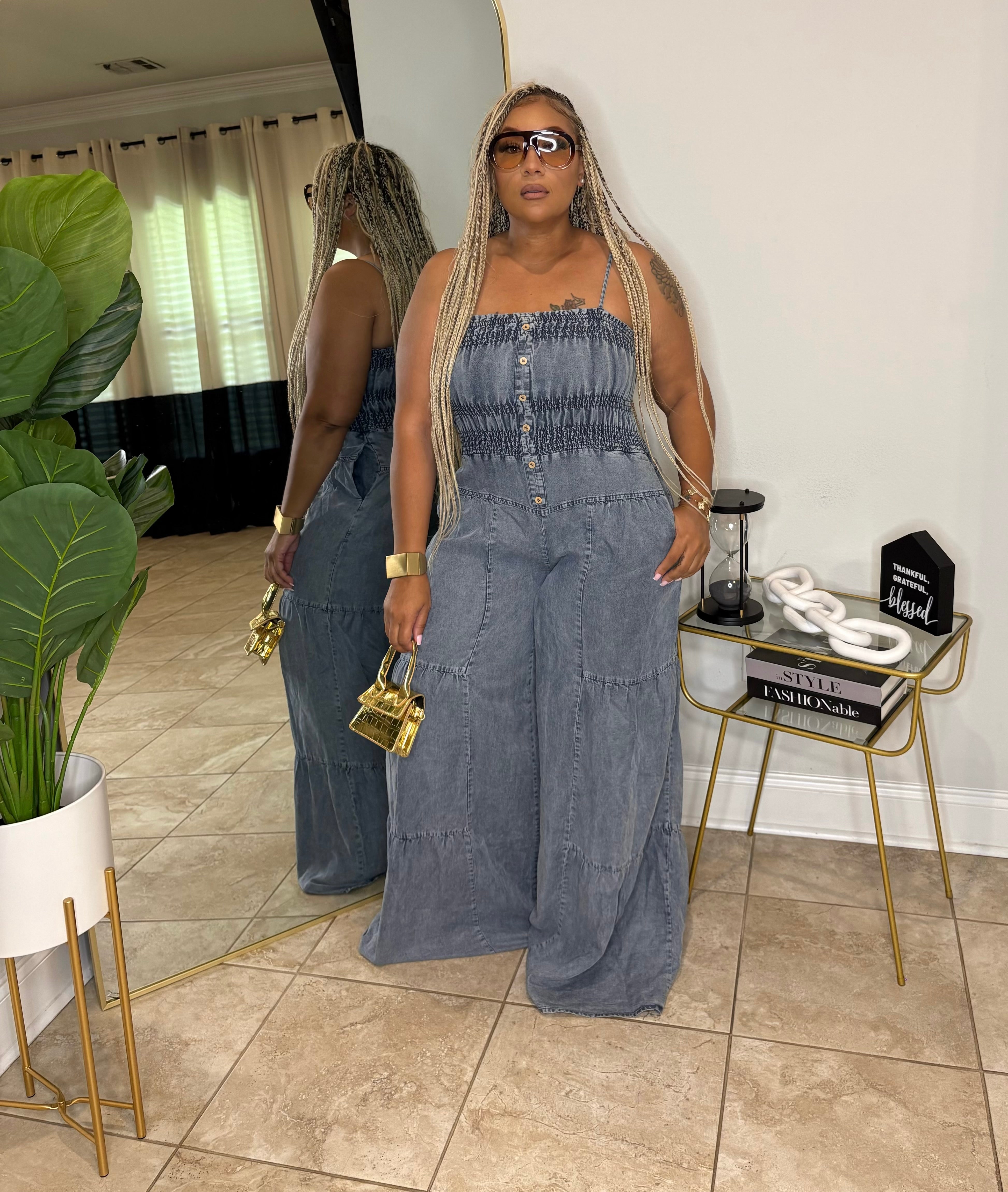 ON A CHILL JUMPSUIT