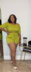 SHADIE SHORT SET (green)