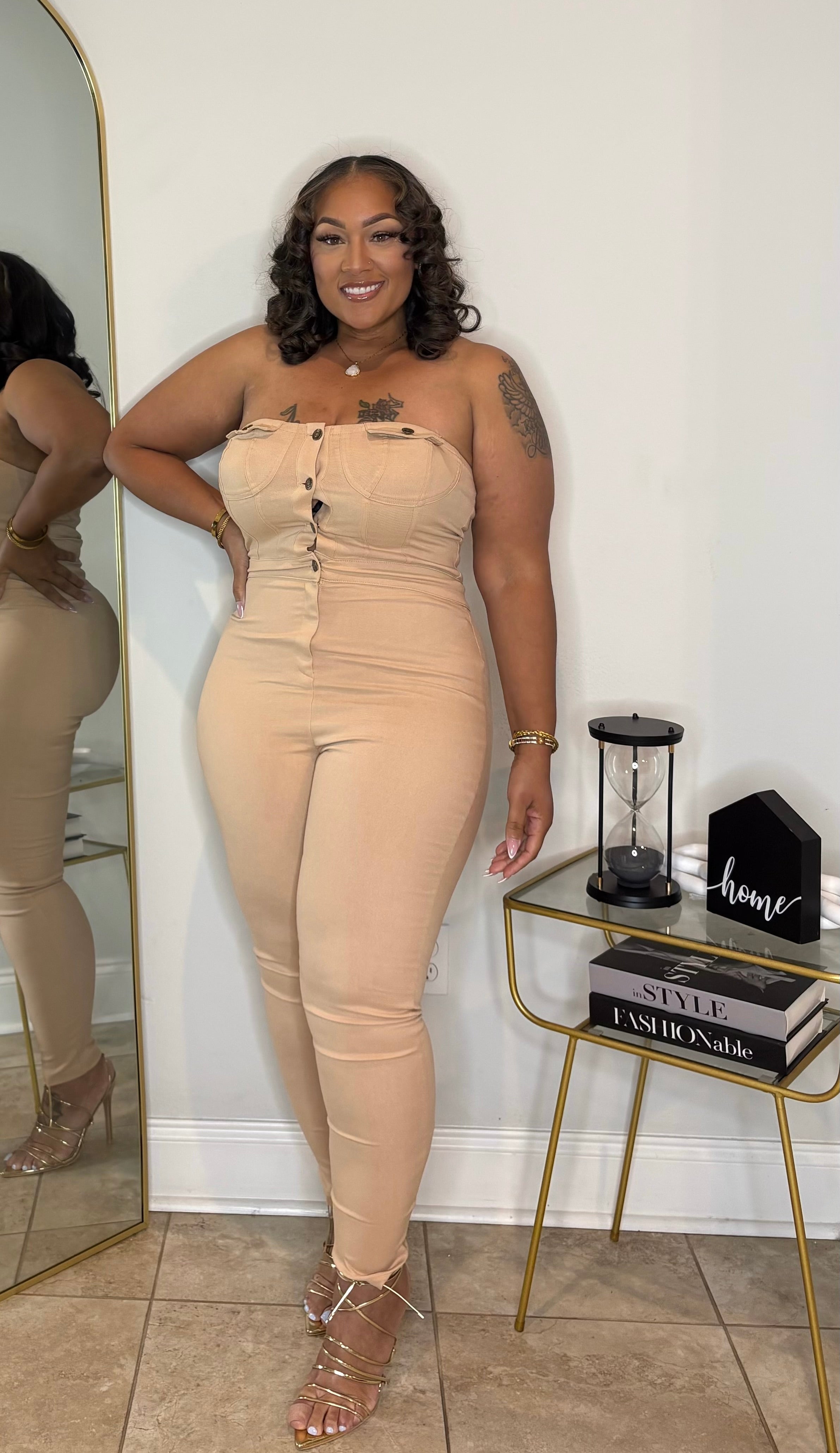 SO MINE JUMSUIT (khaki)